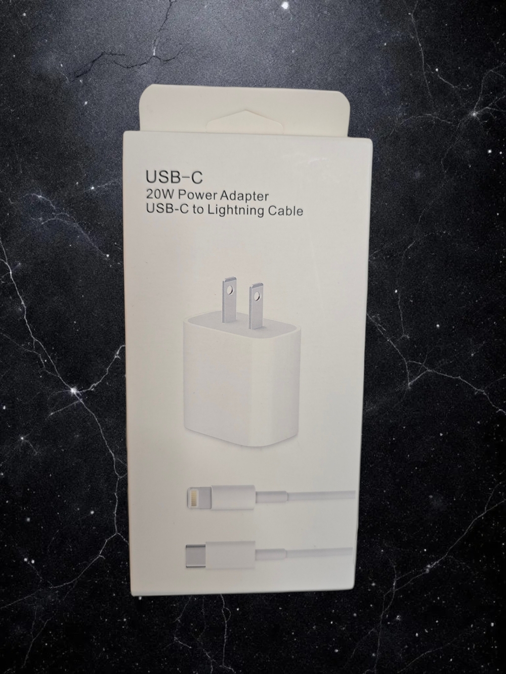 USB-C 20W Power Adapter + USB-C to Lightning Cable Set